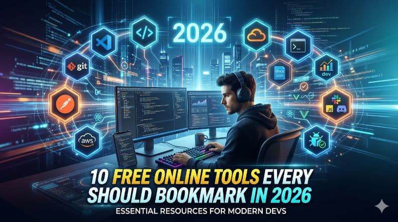 10 Free Online Tools Every Developer Should Bookmark in 2026